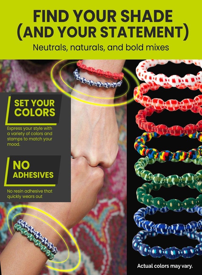Caterpy Ultimate Elastic Scrunchies Hair Ties – Non-Crease Hair Scrunchies for All Hair Types, Doubles as Bracelet Accessory, Comfortable Hold, 3-Pack Scrunchies for Women & Men - Blonde - Image 5